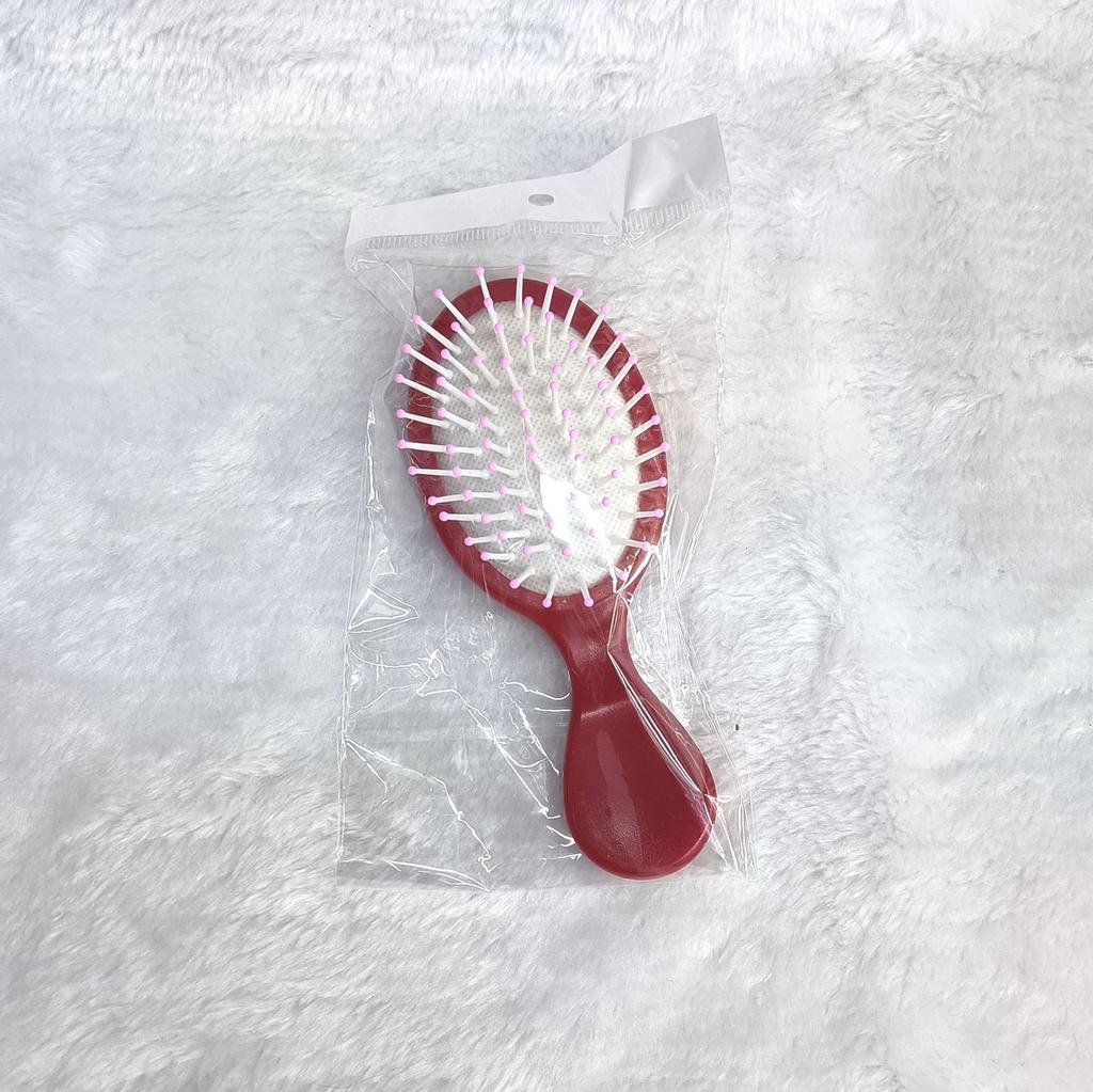 Мини-детская расческа для волос, однотонная массажная расческа для волос для мам и детей, маленькие портативные дорожные щетки для волос, уход за волосами