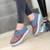 Женская обувь, весна 2022, модные удобные прогулочные туфли, женские лоферы на платформе со шнуровкой