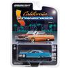 GREENLIGHT Scale California Lowriders Series Cadillac Coupe Deville Light 164 2-1972 (Custom Blue)
