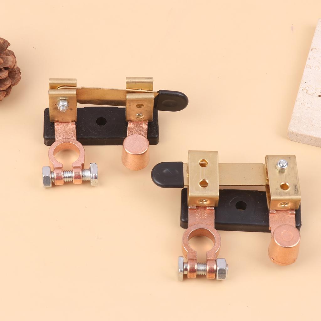 Top Post Knife Blade Master Switch 12V 24V Battery Disconnect Switch For Auto Car Rv Boat Truck Battery Cut Off Shut Off Switch