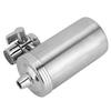 Faucet Mount Water Filter Stainless Steel Household Kitchen Sink Tap Purifier for Reducing Chlorine