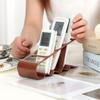 Multi-Slot Remote Control Holder - PP Plastic Desktop Organizer for TV/Air Conditioner, Space Saving Stand