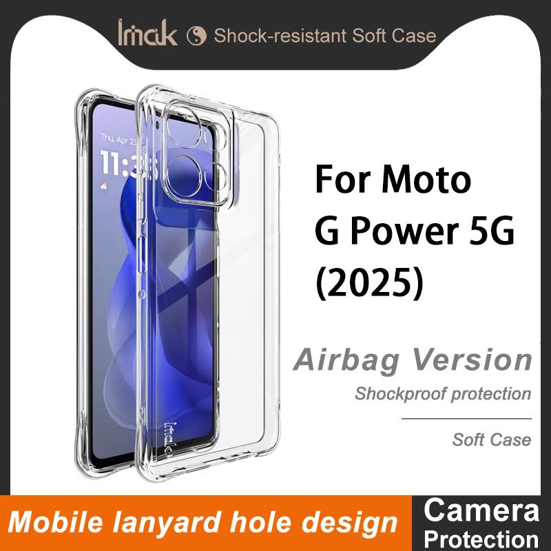 Для Moto G Power 5G 2025 чехол для телефона IMAK ударопрочный мягкий чехол