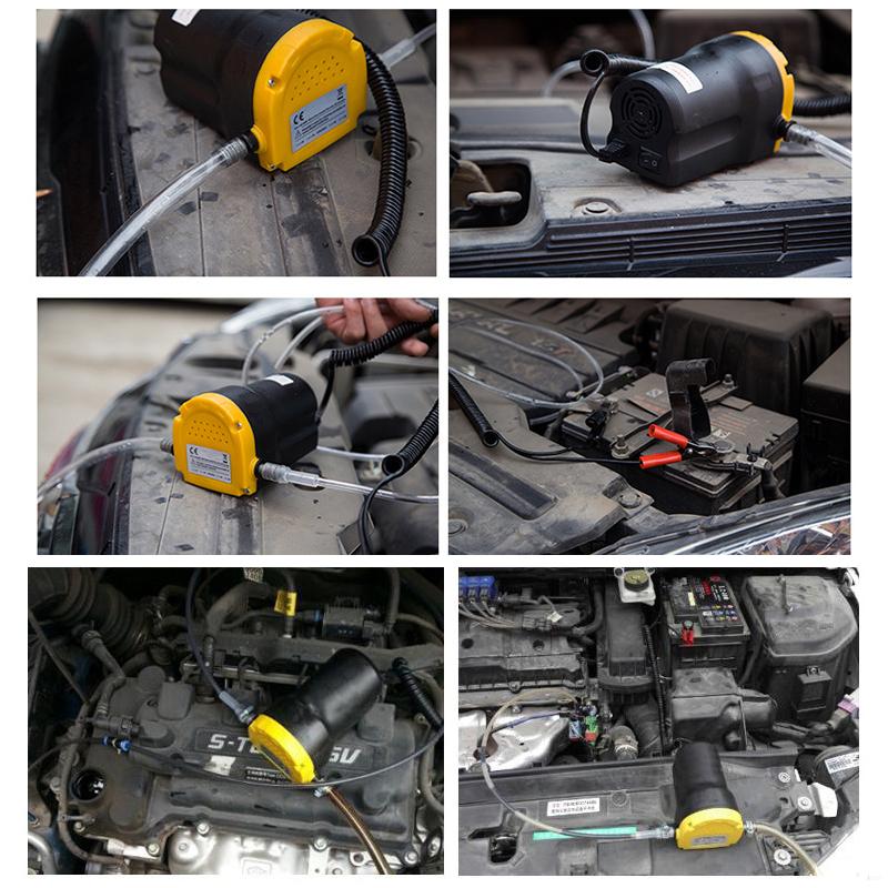 12V DC Oil Diesel Fluid Electric Transfer Pump for Car Motorbike Boat
