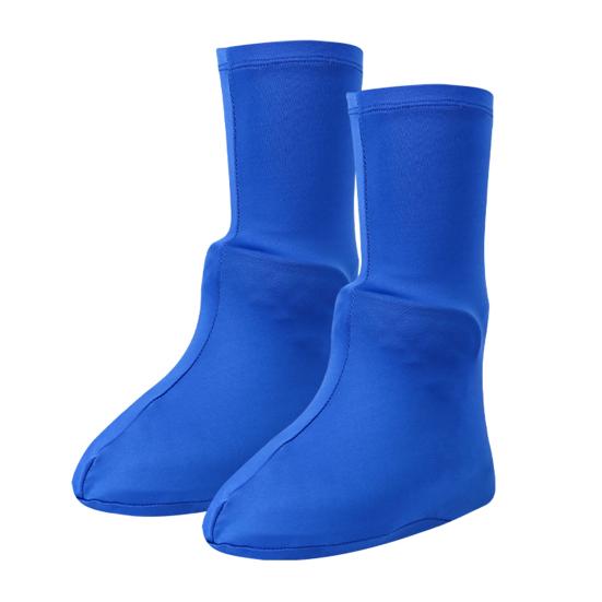 2Pcs Outdoor Shoes Covers Kids Men Women Universal Camping Hiking Travel Reusable Waterproof Sand-Proof High Top Snow Rain Boot Protector Covers