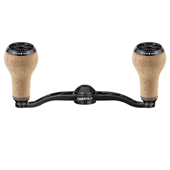 Ручка катушки Gomexus CH100, совместимая с Shimano Bait Reel, двойная ручка Antares Metanium Ocean Conquest, двухосевая сменная ручка катушки, 100 мм, пробка
