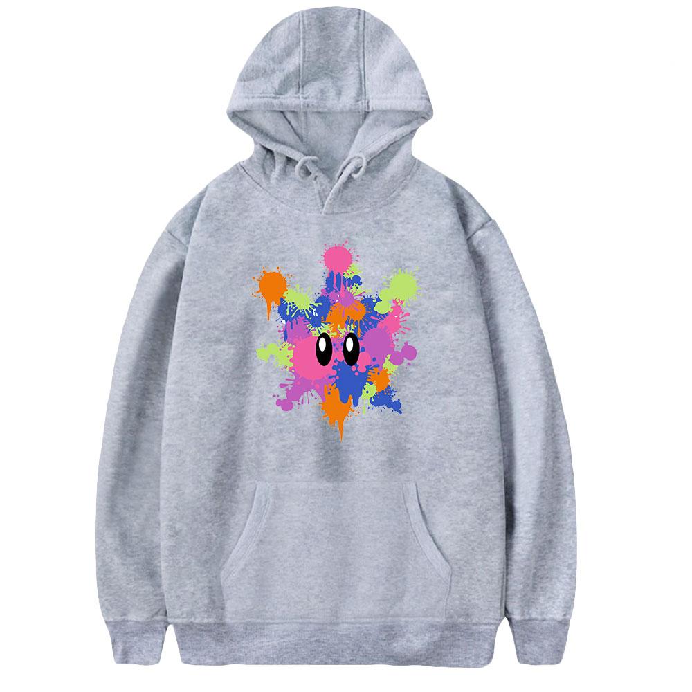 Splatoon 3 Hoodies Anime Cartoon Graffiti Shooting Game Print Streetwear Unisex Women Fashion Oversized Sweatshirts Hoodie Pullover