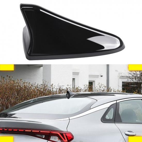 For 2015-2019 18 Hyundai Sonata-Elantra Ebony Black Shark Fin Roof Antenna Cover