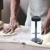 Роторный просеиватель для муки, большая емкость, прозрачная чашка для смешивания муки, ручной дозатор тапиоки для разрыхлителя, сито, контейнер, кухонные инструменты для приготовления пищи