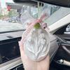 1 шт. Тюльпан Освежитель воздуха для автомобиля Подвесное украшение Ванная комната Спальня Гардероб Цветочный аромат Гипсовый кулон Диффузор Камень Свадебный подарок