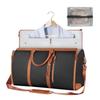 Женская складная дорожная сумка для костюма, многофункциональная сумка для хранения, большая вместительная портативная сумка из искусственной кожи