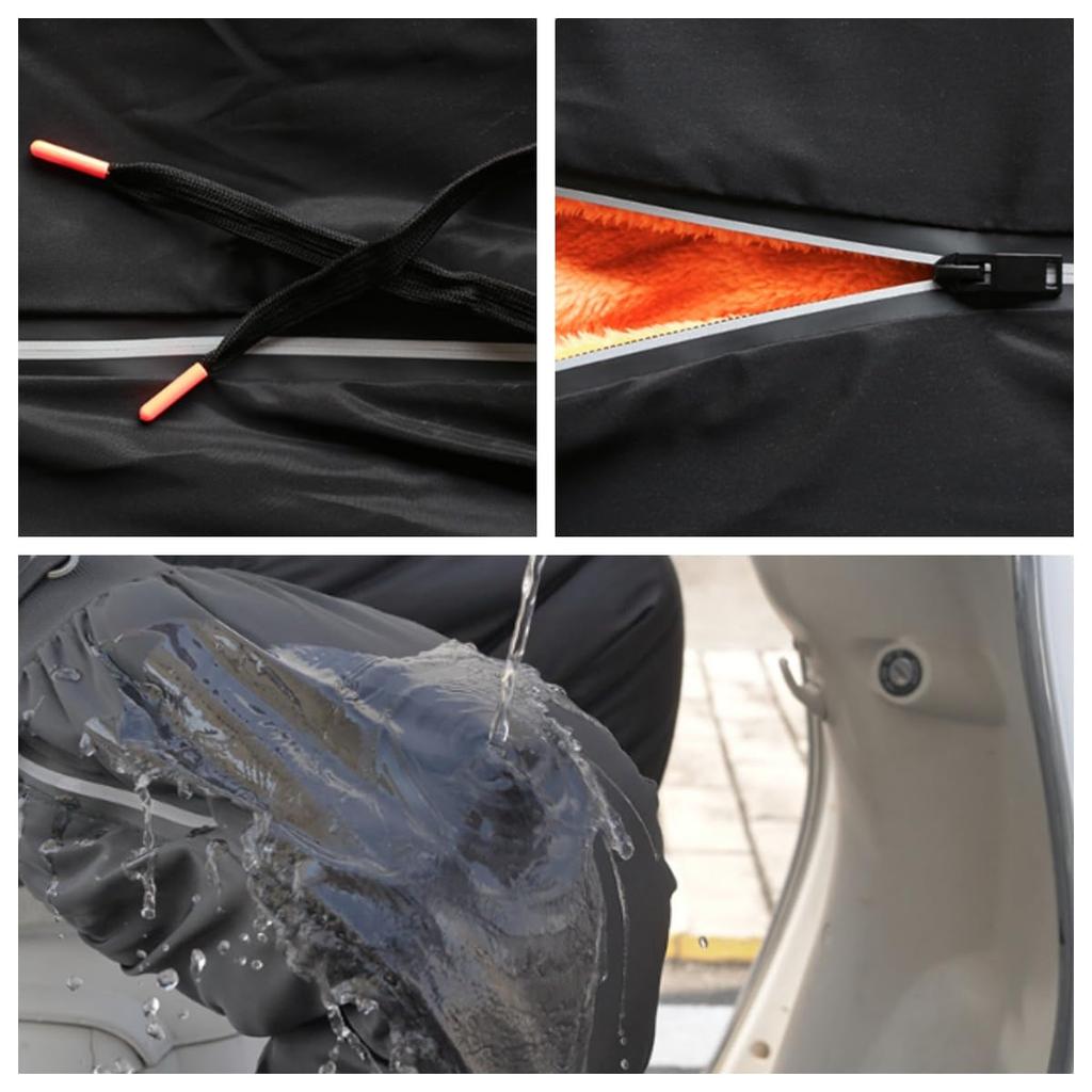 Теплые зимние гетры для мужчин и женщин, идеально подходящие для и легко надеваемые и снимаемые, идеально подходящие для верховой езды на открытом воздухе и отличные толстые, велосипедные,