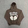Unisex Oversized Hooded Sweatshirt Set With Puff Letter Print Streetwear Casual Tracksuit Teens Adults
