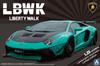 Aoshima Bunka Kyozaisha Liberty Walk Series LB Works Lamborghini Aventador Limited Edition Plastic Model 1/24 No.21 Ver.2