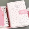a6 Size Money Saving Binder Loose Leaf Cash Saving Organizer Practical Budget Planner  Diary Agenda