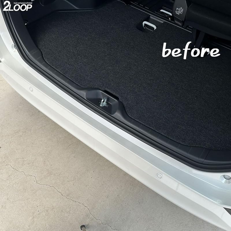 2LOOP Noah Voxy 90 custom parts защитная накладка на порог багажа 2 шт., черная