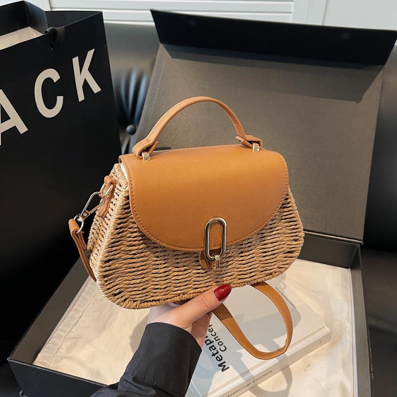 Mori Vintage Woven Bag Женская летняя модная сумка для отдыха на море Сумка через плечо