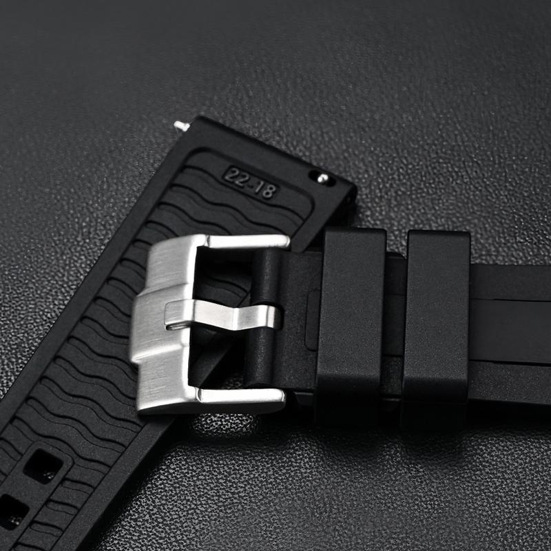 Новейший силиконовый ремешок для часов Samsung Ultra Omega Seiko PROSPEX Panerai 20 мм 22 мм 24 мм быстросъемный резиновый ремешок для часов