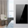 Tuya WiFi Smart Touch Light Dimmer Switch US Standard Smart Life Voice Control AC110-240V Работает с Alexa Google Home