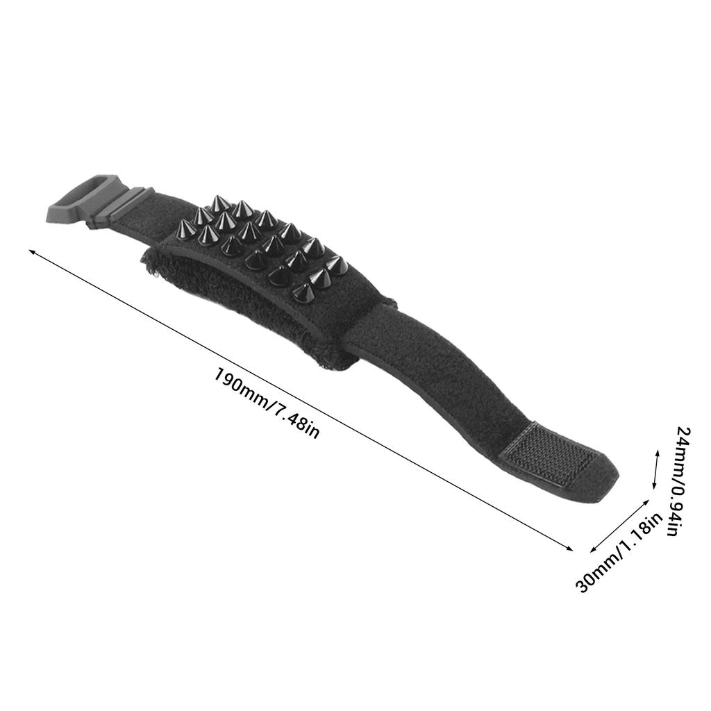 19см Глушитель струн гитары Гитара Бас Гитарное оборудование Глушитель ладов Обертка в панк-стиле Демпфер струн Глушитель струн для 7-струнной гитары