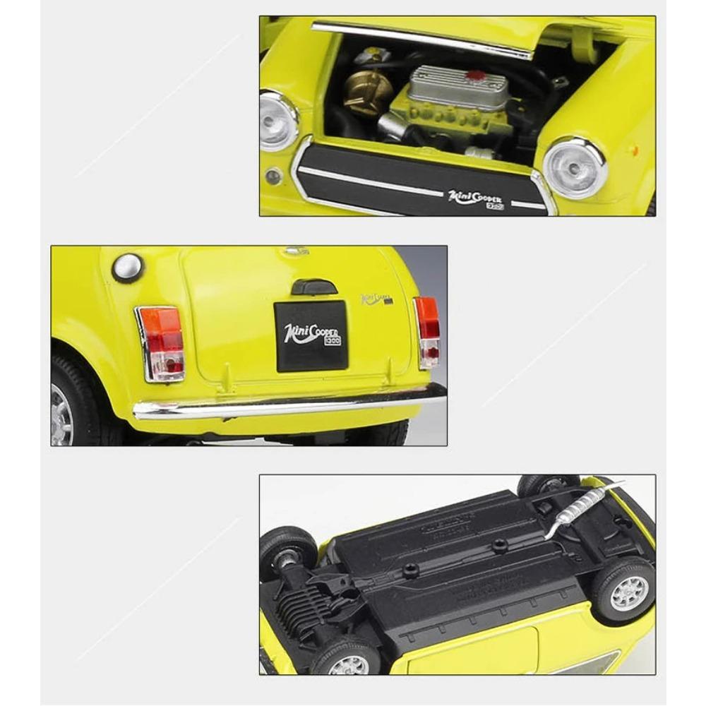 Welly 1/24 BMW MINI 1300 Cooper Сплав Масштабная Модель Автомобиля Литье под Давлением Металл Миниатюрная Модель Автомобиля Статическая Коллекция Детская Игрушечная Машинка