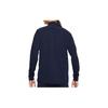 Nike Мужские футболки Dri Fit Темно-синие с круглым вырезом Умеренный прямой крой CW6111-451