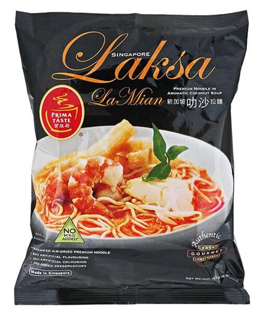 Prima Taste Laksa Ramen 185g X 4 Packs