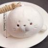 Ice Cream Sea Dog Pendant Sakura Toast Seal Keyring Fluffy Seal Keychain  Hanging Decoration