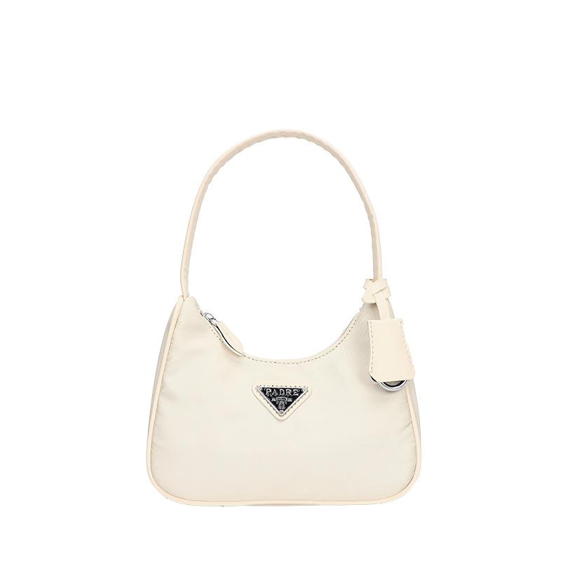 Новая сумка хобо Kendou подмышку, винтажная средняя старинная нейлоновая сумка-багет, портативная сумка через плечо, женская