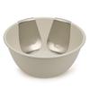 Joseph Joseph Salad Bowl Stone White Regular Size Uno BPA Free Dishwasher Safe with Server 20155 [Genuine Product]