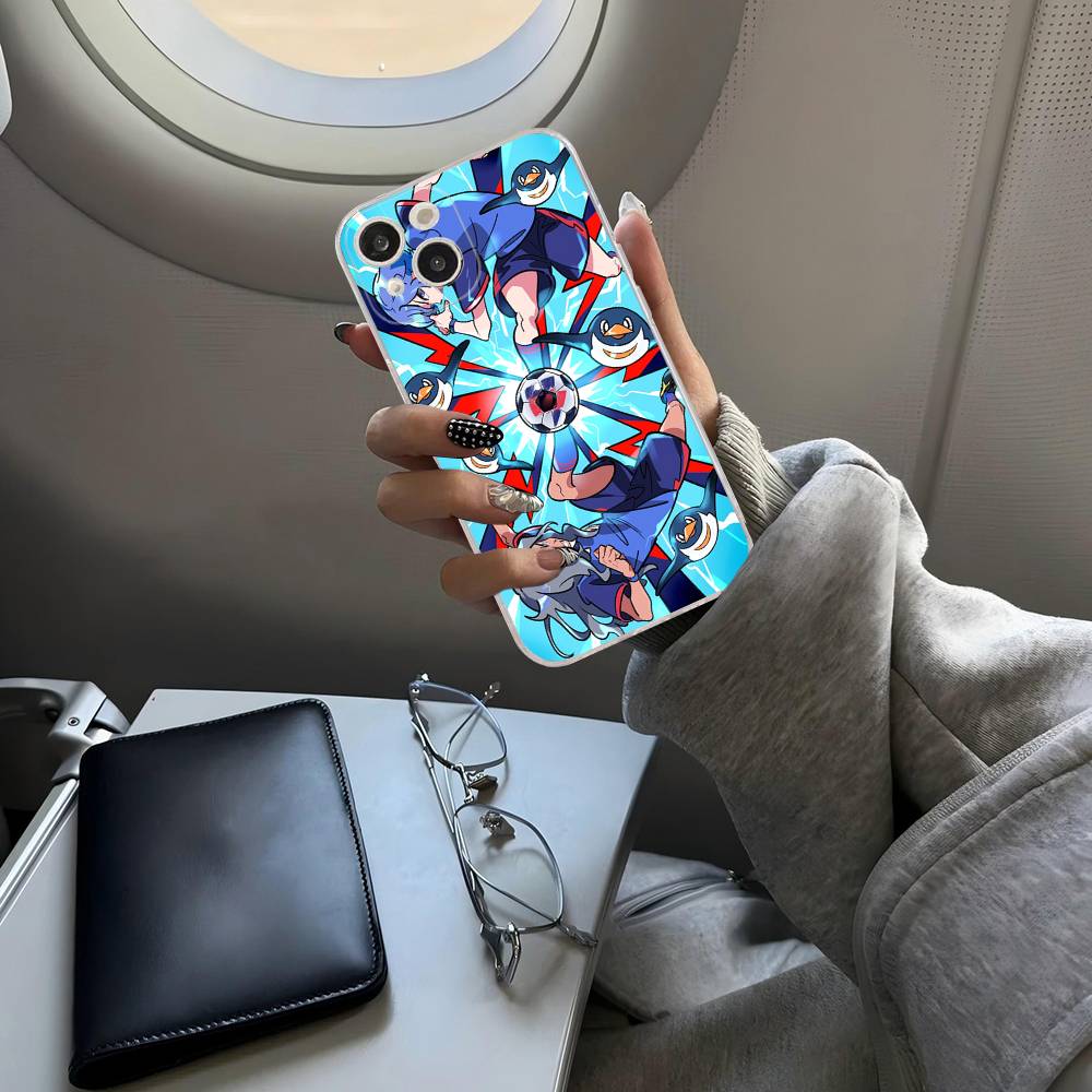 Axel Blaze Firestorm Inazuma Eleven Anime Phone Case For iPhone 11 13 16 12 17 14 15 Pro Max Plus Soft Clear Back Cover Coque