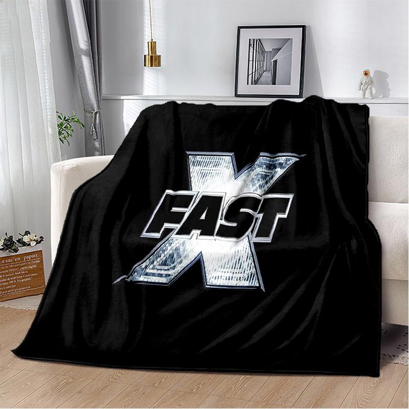 HD 10 Fast & Furious X 3D Printed Soft Plush Blanket,Flannel Blanket Throw Blanket for Living Room Bedroom Bed Sofa Picnic Kids