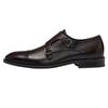 Boss Mens Derrek Leather Double Monk Strap Oxfords