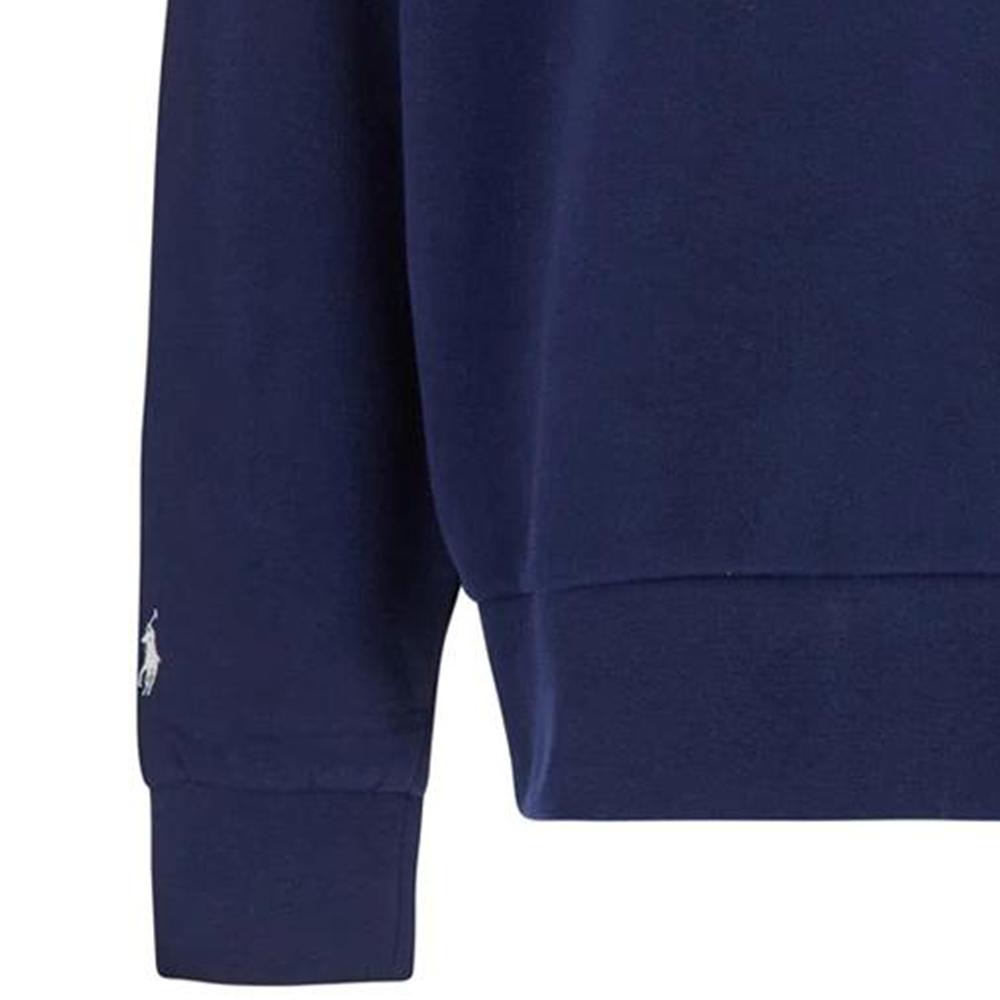 Polo Ralph Lauren Logo Letter Print Crew Neck Long Sleeve Sweatshirt Men Sweatshirt Blue 710952041-001