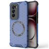 For Oppo Reno12 5G (Global) Magnetic Case Honeycomb Hybrid Series TPU+PC Phone Cover