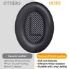 SoloWIT Replacement Ear Pads and Cushions for Bose QuietComfort 35 & 35ii (QC35 & QC35ii) Headphones, Sound-Isolating Soft Leather and High-Density Fo