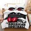 Sports Bedding Set Athletic Sports Duvet Cover 3d Fashion Design Young Boys Quilt Cover Queen Duvet Cover Set Bedding Sets