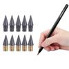 20PCS 0.5mm Head for No Ink Pen Replaceable Universal Eternal Pencil  No Ink Pen