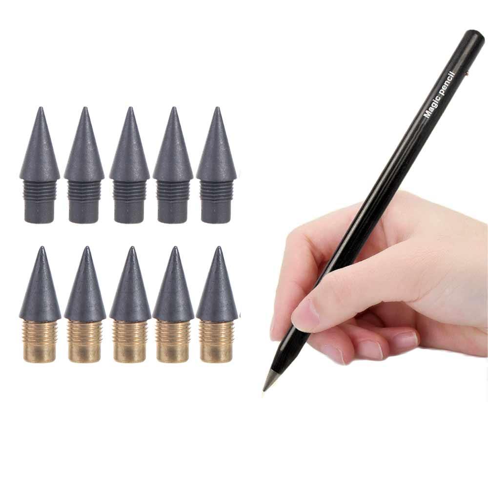 20PCS 0.5mm Head for No Ink Pen Replaceable Universal Eternal Pencil No Ink Pen