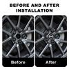 4pc Metal Car Wheel Stickers Wheel Center Sticker Car sticker For Opel Ampera Corsa Astra Crossland Crossland-X Mokka Cascada