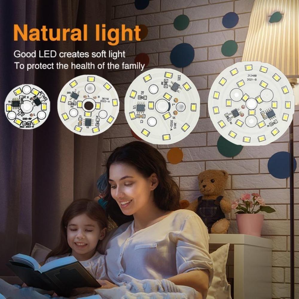 AC 220 В светодиодная лампа патч-лампа SMD пластина круглый модуль источник света пластина для лампы светодиодный точечный светильник чип прожектор светодиодная лампа