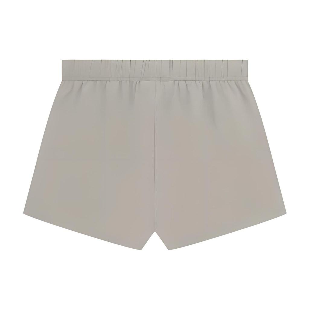 Fear of God Essentials Беговые нейлоновые шорты сливового цвета мужские коричневые 160BT224045F