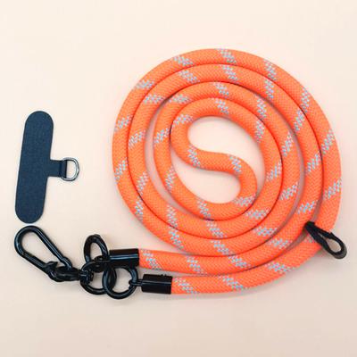 8 мм x 120 см, смелый длинный ремешок для мобильного телефона, универсальный подвесной ремень через плечо, съемный шейный шнур, анти-потерянный шнурок, патч