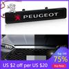 2026 Горячая Автомобильная Наклейка Автомобильная Декоративная Подсветка Светодиодная Передняя Решетка Капота Эмблема Значок Декор Для Peugeot 206 307 308 3008 207 208 407 408