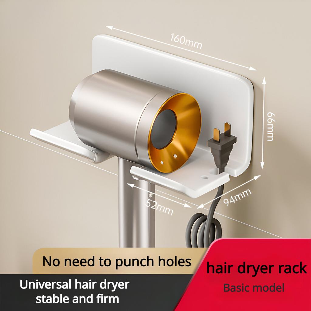 Полка для хранения фена для ванной комнаты, полка для хранения фена для ванной комнаты, настенный органайзер для полок