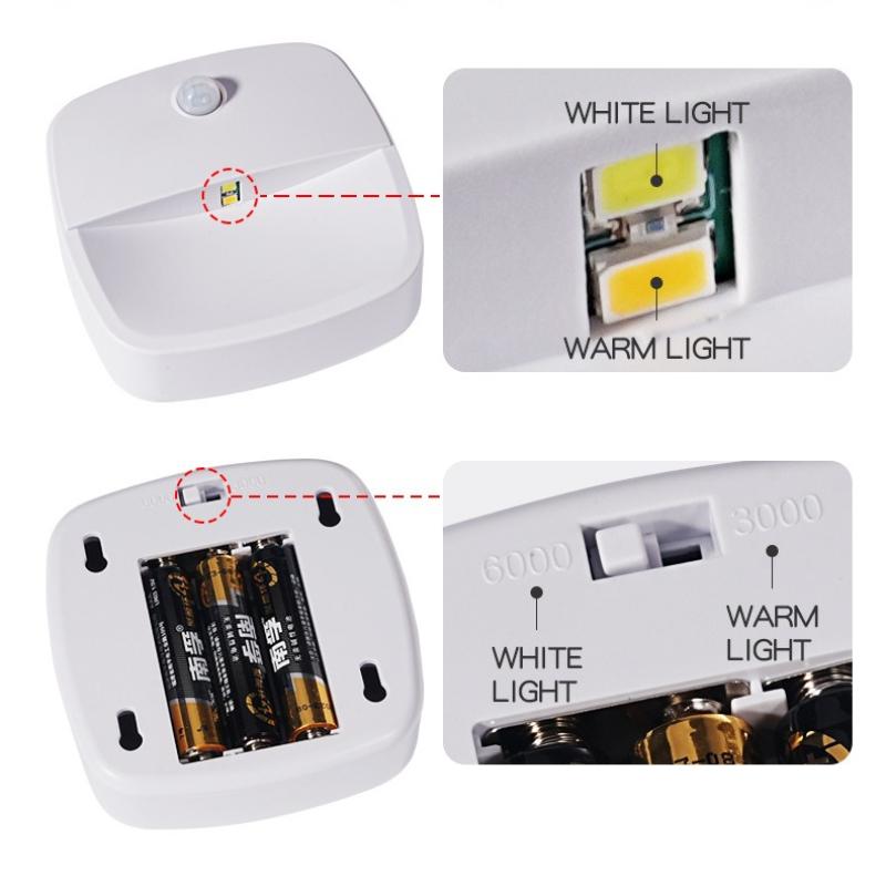 Wireless LED Night Light with Motion Sensor