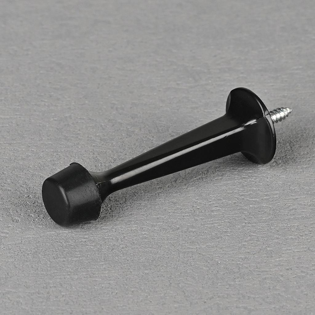 Дверные упоры из цинкового сплава, настенный протектор дверного упора с резиновым буфером, настенная защита дверной фурнитуры, прочная