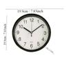Simple Three-dimensional Digital Wall Clock Stylish Silent Punch-free Wall Mounted Clock for Study Bedroom Kitchen Sending