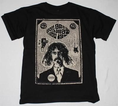 Фрэнк Заппа Ты То, Что Ты Есть The Mothers Of Invention Новый Редкий Черный Футболка Мужская Смешной Харадзюку Футболка Топ