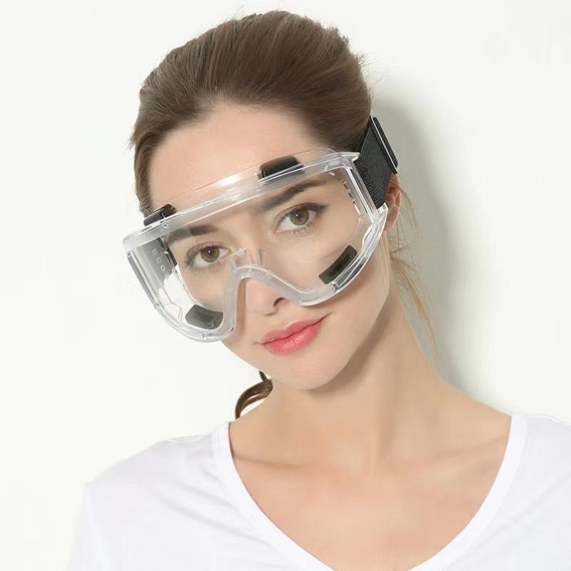 1PC Color Advanced Protective Goggles Splash Proof Dustproof Windproof and Fog Proof Laboratory Industrial Research Goggles